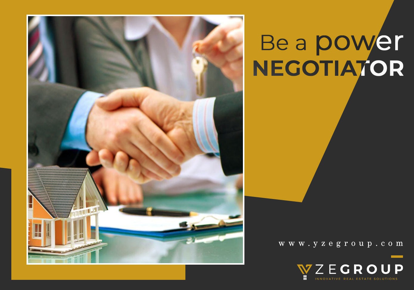 Be a power negotiator