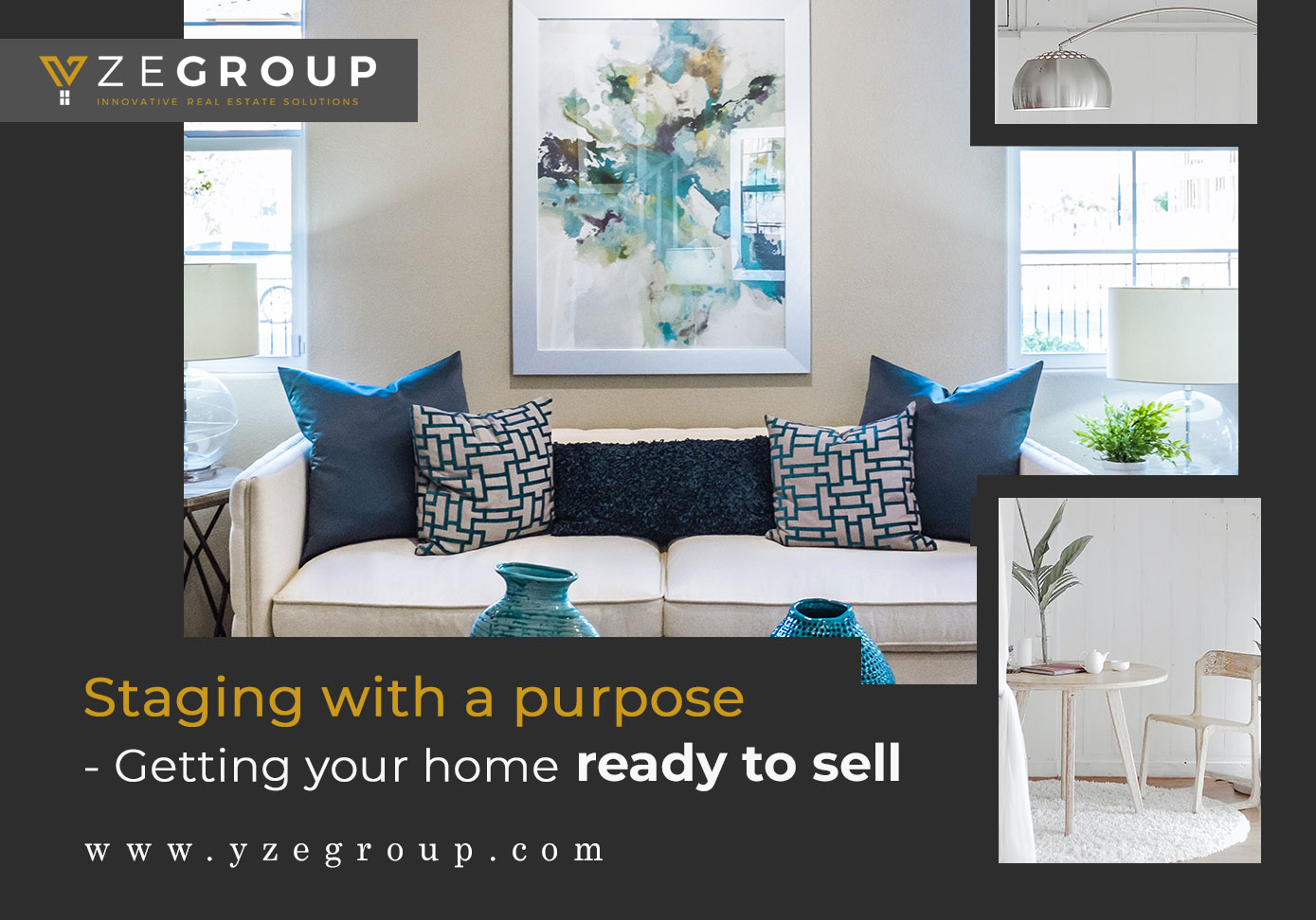 Staging with Purpose - Getting your home ready to be sold
